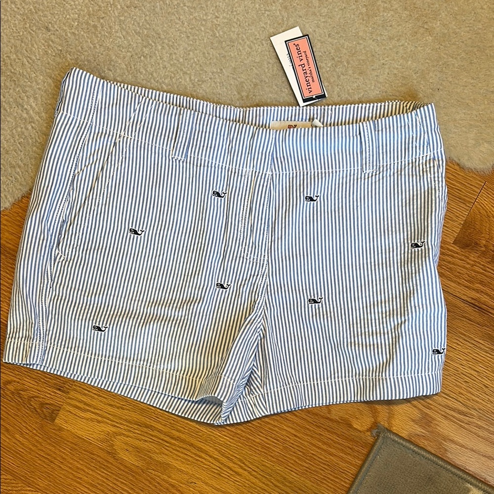 Vineyard Vines Blue Striped Shorts